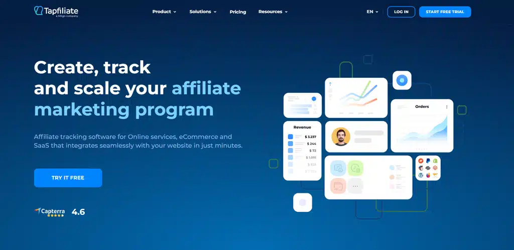 Tapfiliate – Affiliate Tracking Software