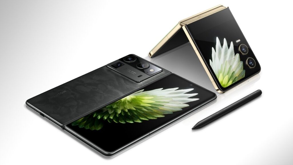 Tecno Phantom V Fold 2 5G and V Flip 2 5G price 1099 dollar With 50 MP Rear Cameras Launched Specifications